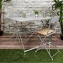Voir la diapositive 5 : Paris Prix Table de Jardin Pliante  Palerme  110cm Taupe