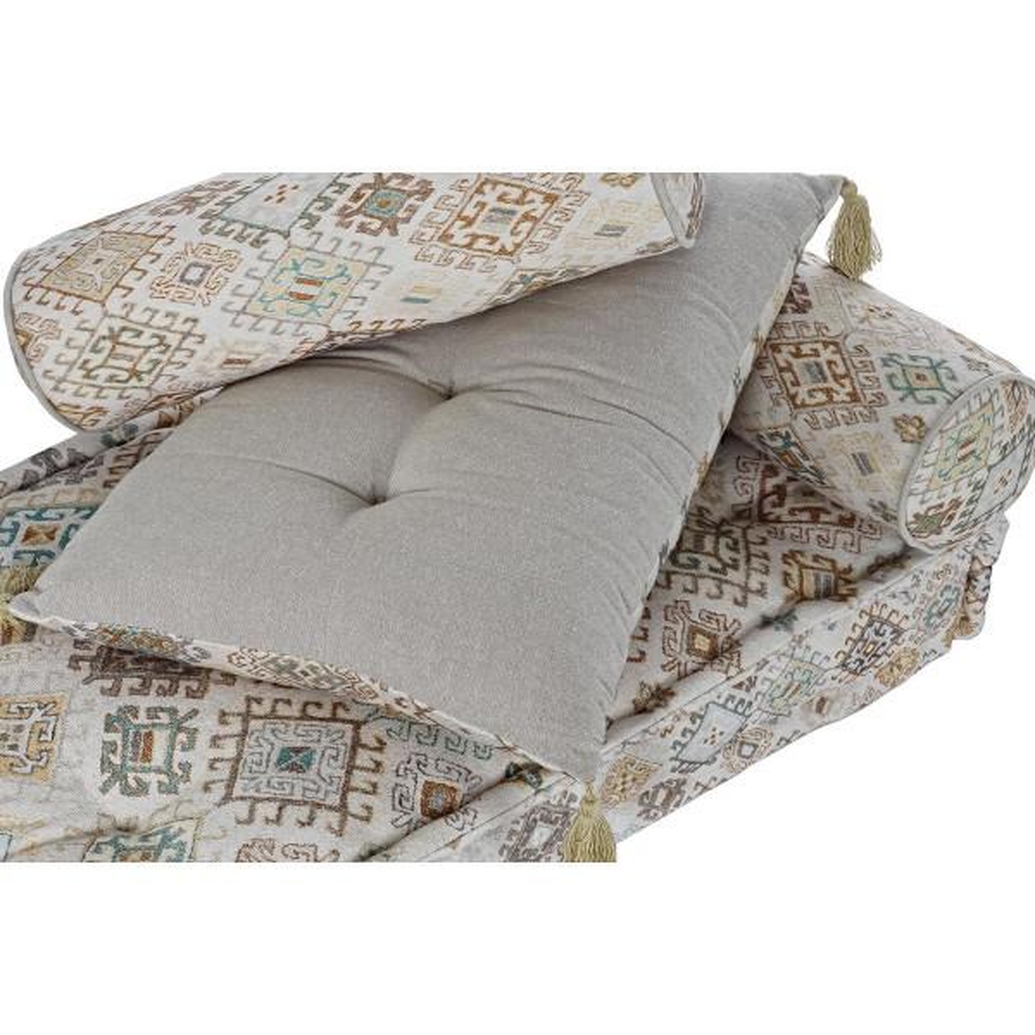 Voir la diapositive 4 : MARKET24 Chaise de jardin DKD Home Decor Beige 90 x 50 x 55 cm