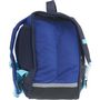 Voir la diapositive 3 : AUCHAN Cartable 36 cm bleu réfléchissant ESPACE