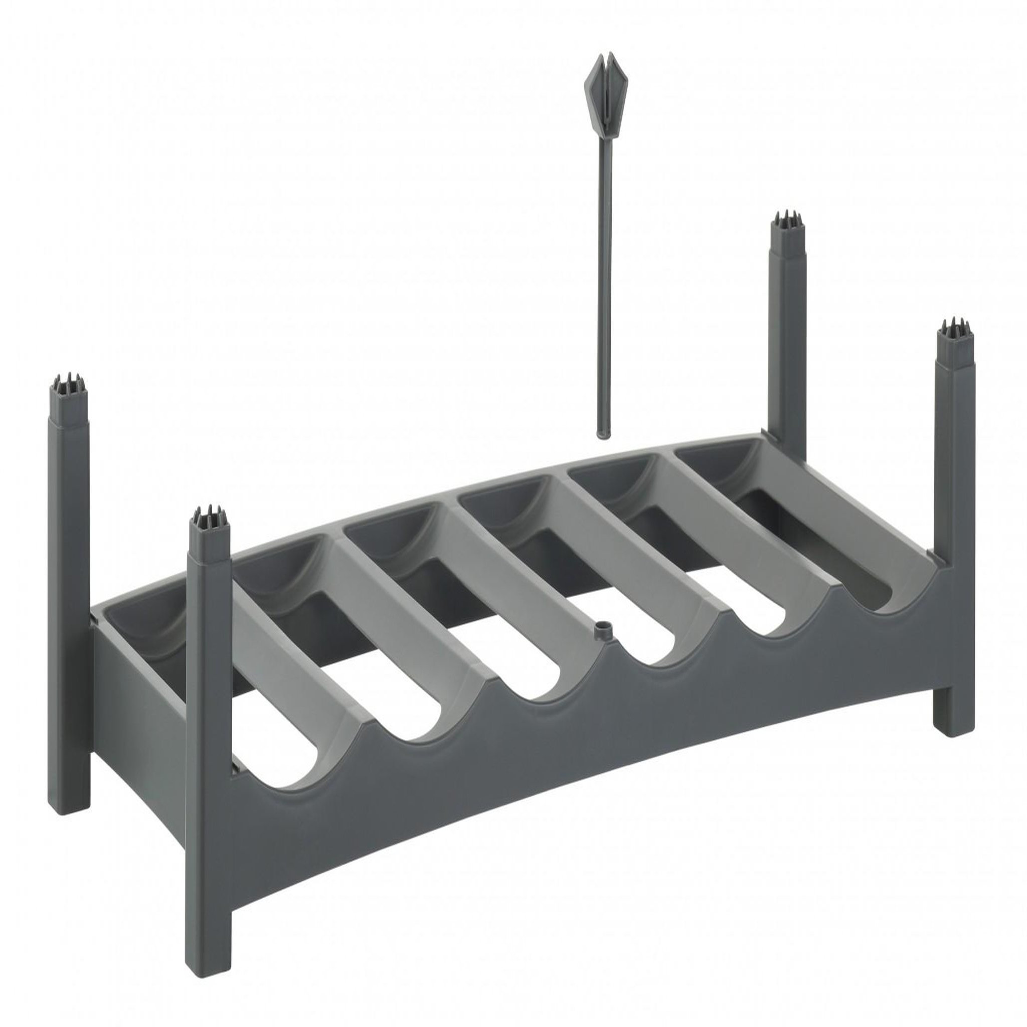 CENTRALE BRICO Casier 6 emplacements plastique