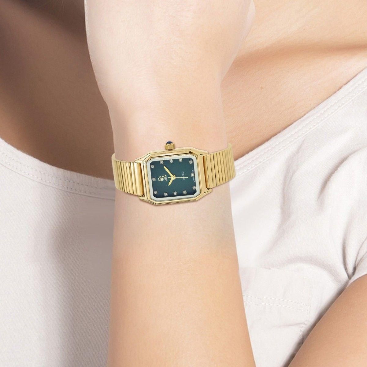 SC BOHEME Montre Eya élégante ornée de Cristaux scintillants par SC Bohème