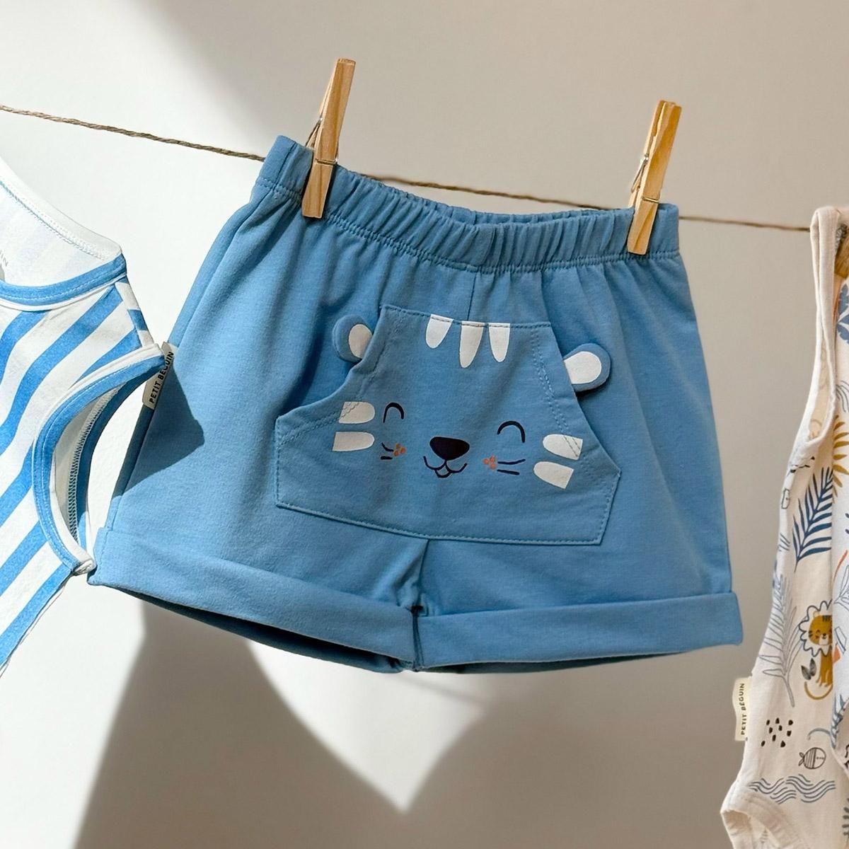 Petit Béguin Short bébé Biscarosse