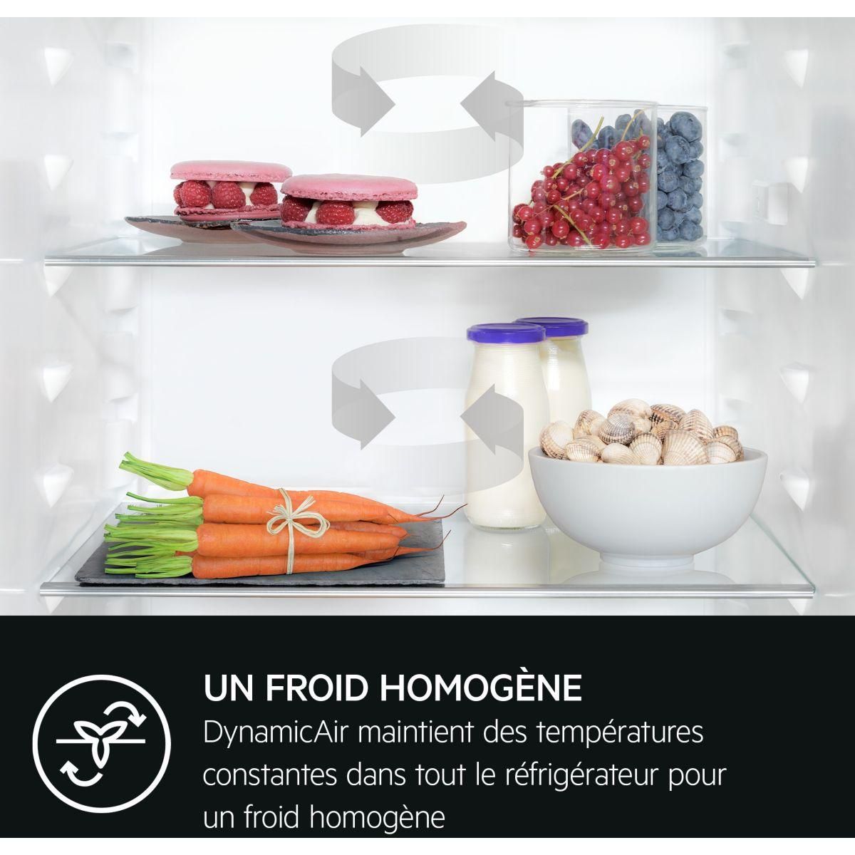 AEG Réfrigérateur combiné encastrable NSC9V181CS MultiChill