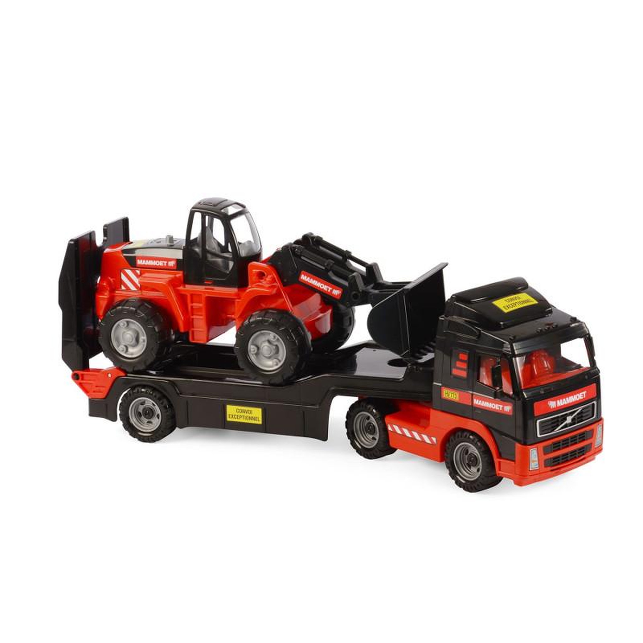 MAMMOET TOYS MAMMOET TOYS Polesie Mammoet Truck with Trailer and Excavator