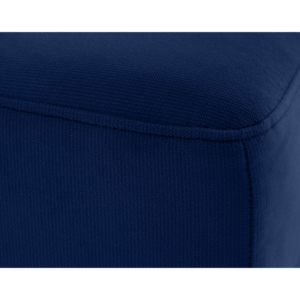 LISA DESIGN Anna - pouf en velours - pieds en bois