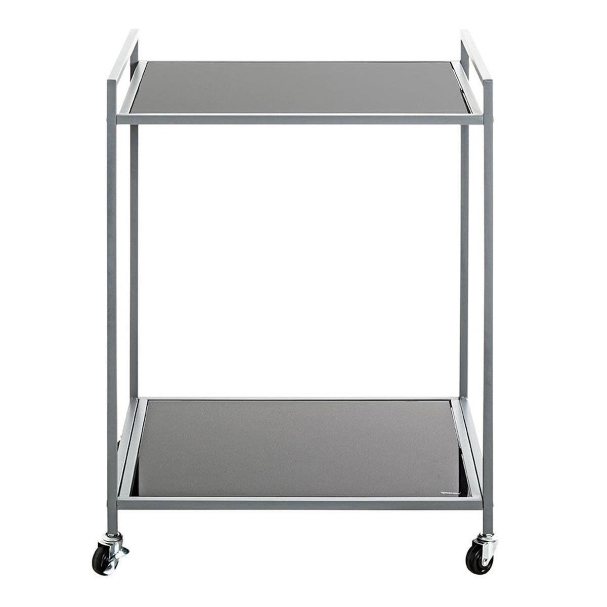 Paris Prix Desserte Design en Verre  Paris  69cm Gris