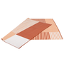 Voir la diapositive 3 : ID MARKET Tapis extérieur GEOMETRIQUE terracotta 270 x 370 CM