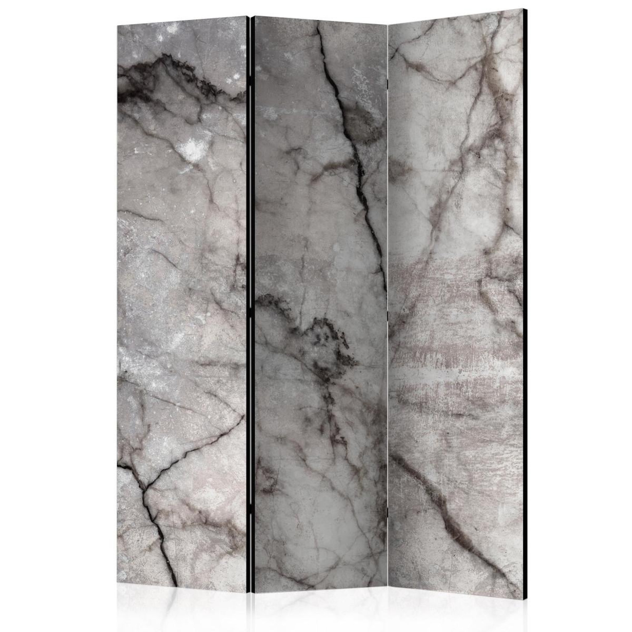 Paris Prix Paravent 3 volets  grey marble  135x172cm