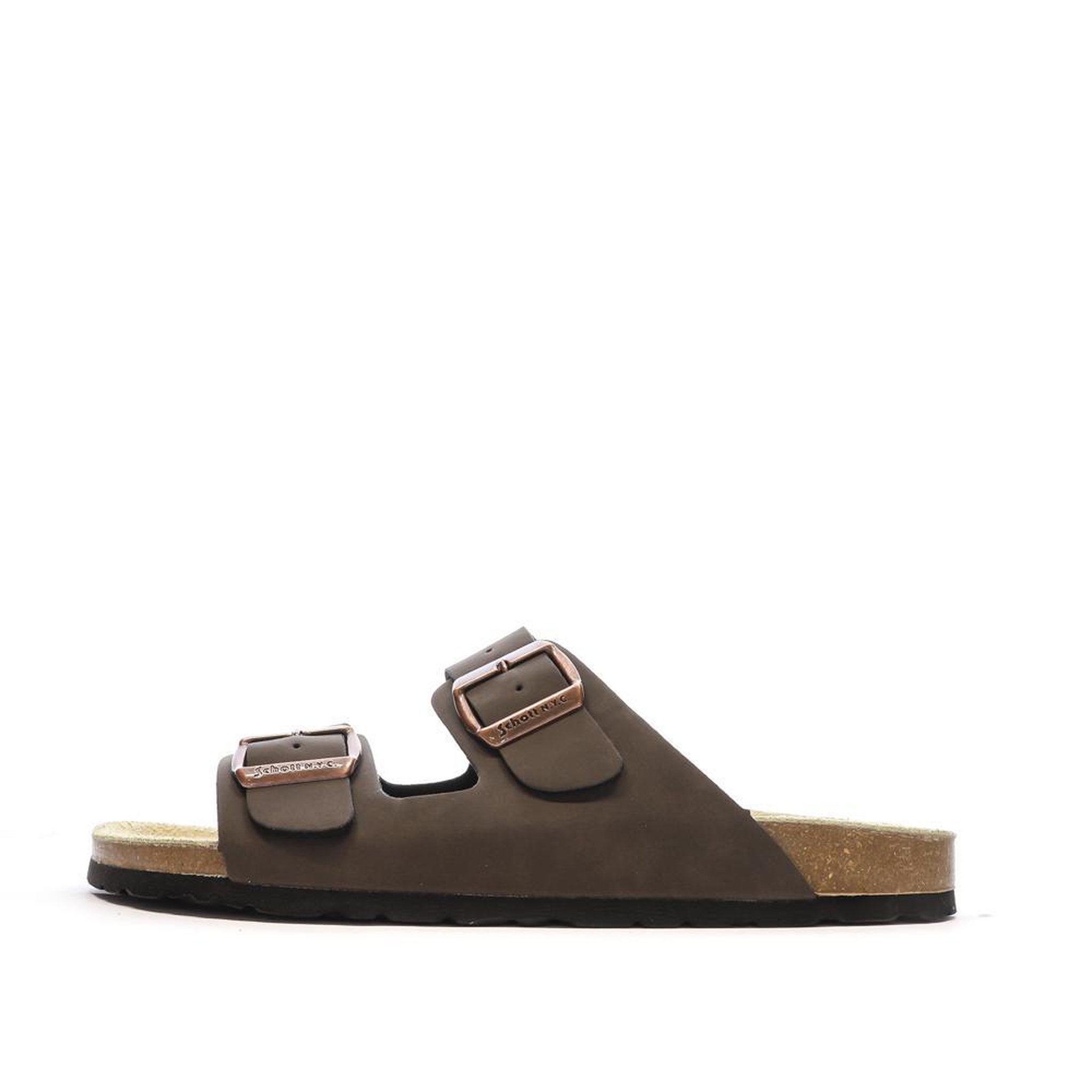 Voir la diapositive 1 : Schott Sandales marrons lisses homme schott arthur