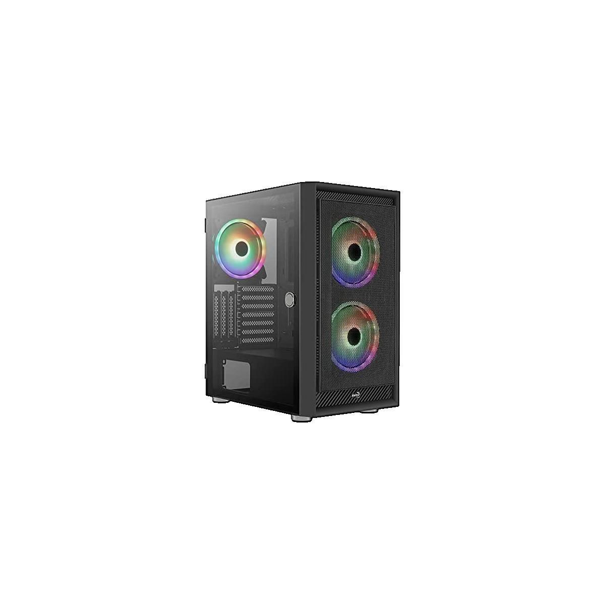 Aerocool Boîtier Aerocool Graphite V3 avec ventilateurs ARGB 14 cm