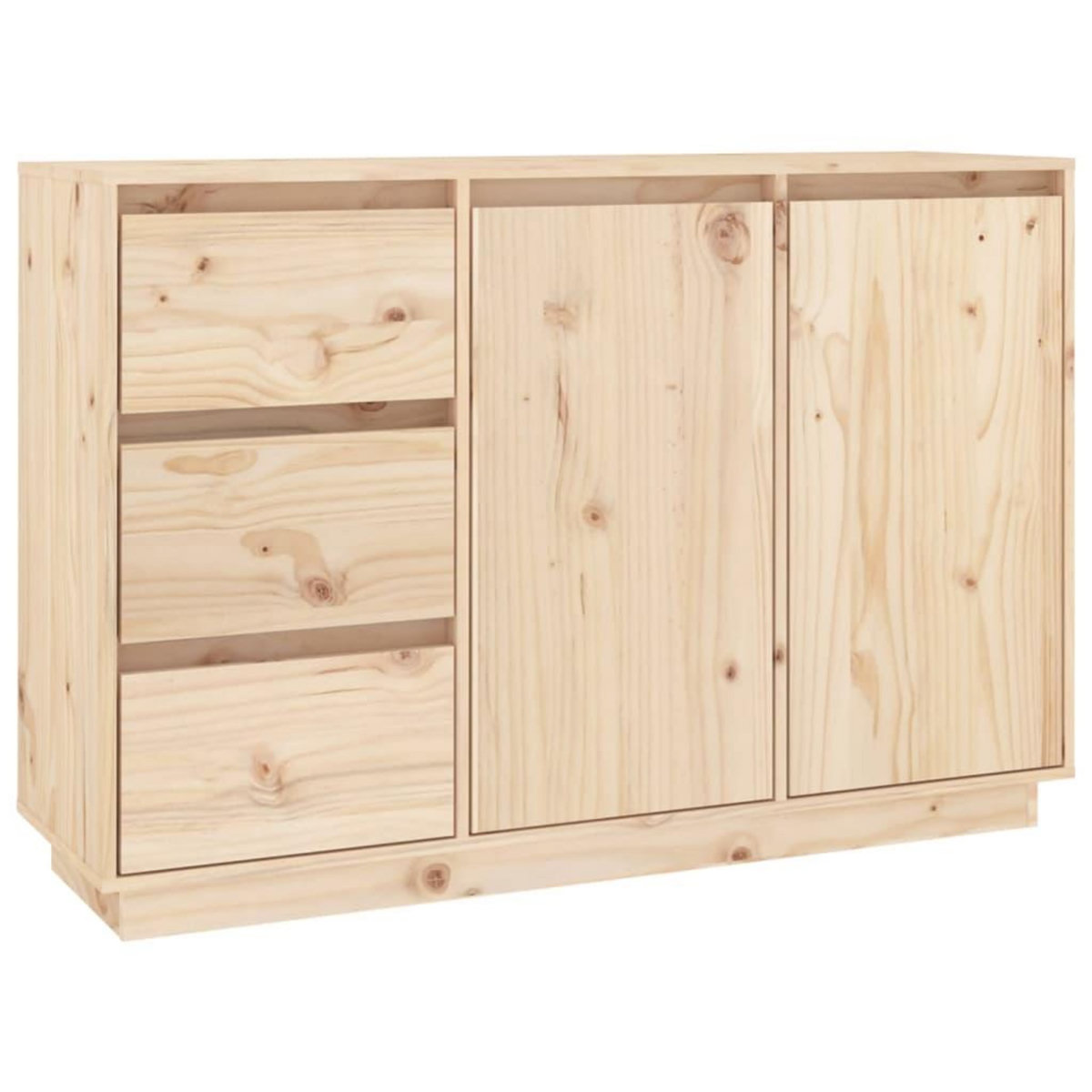 VIDAXL Buffet 111x34x75 cm Bois massif de pin