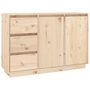 Voir la diapositive 2 : VIDAXL Buffet 111x34x75 cm Bois massif de pin