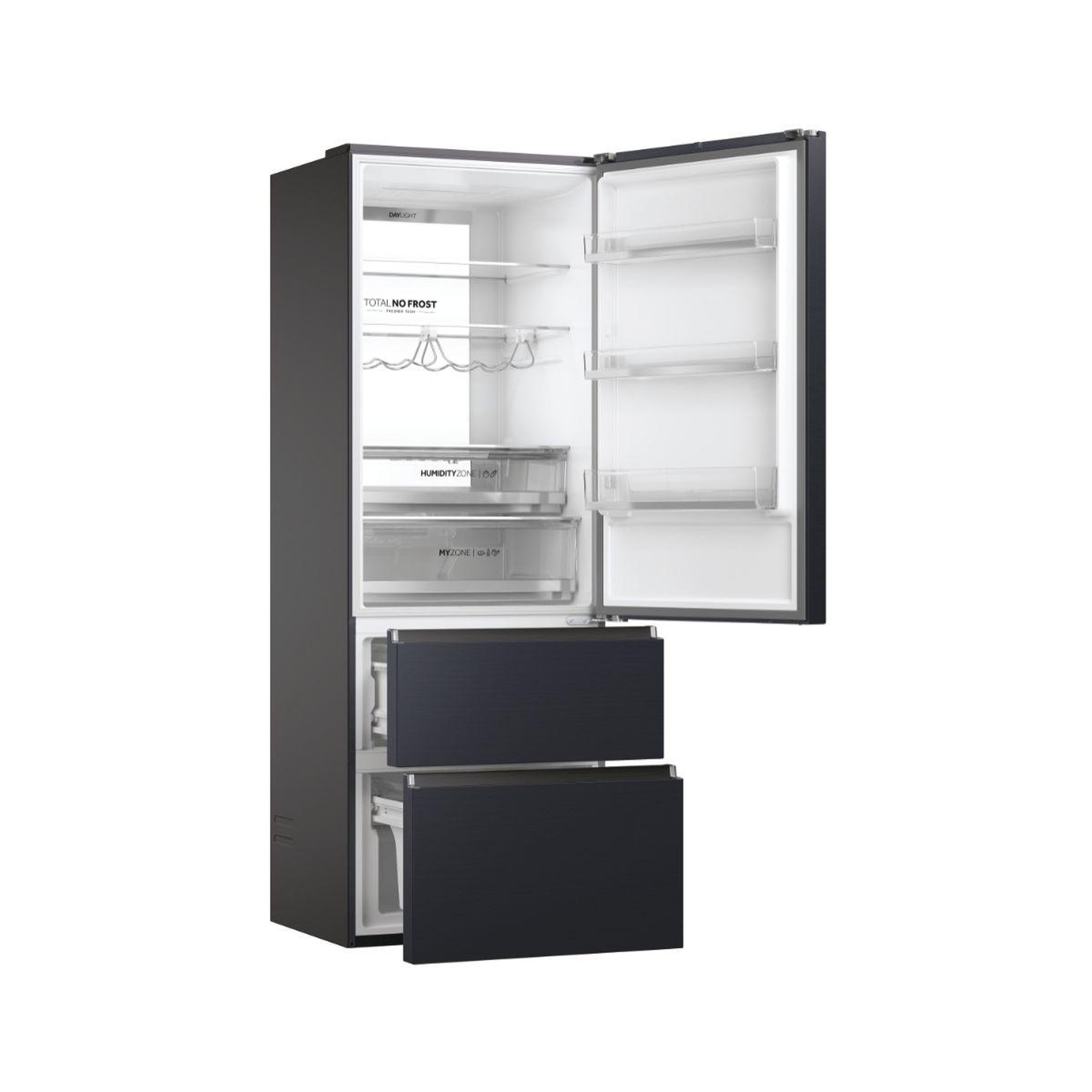 Voir la diapositive 5 : HAIER Réfrigérateur combiné HTR7720DNMB