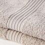  TODAY Essential - Lot de 2 serviettes de toilette 50x90 cm 100% Coton coloris dune