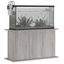 Voir la diapositive 4 : VIDAXL Support pour aquarium sonoma gris 101x41x58cm bois d ingénierie