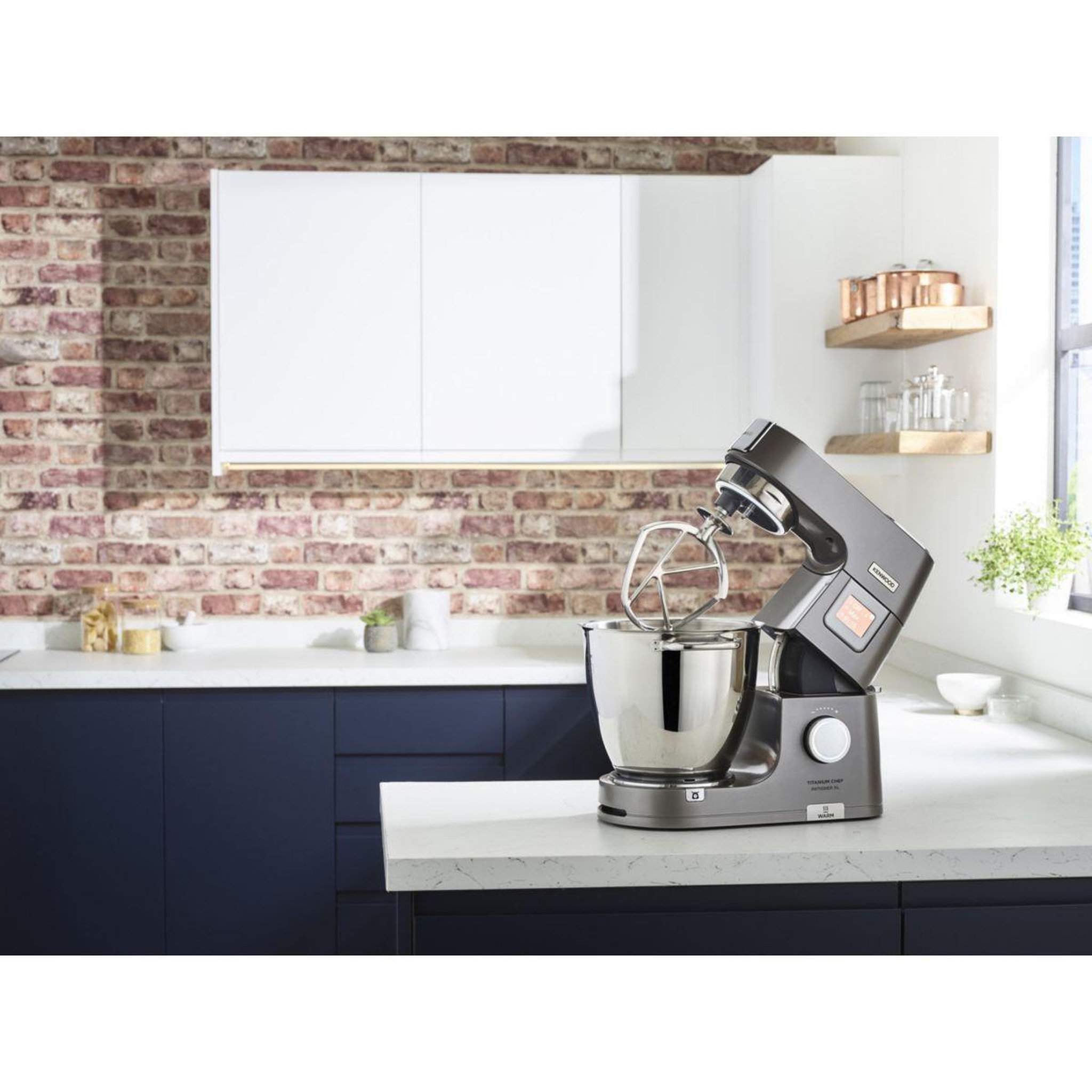 Voir la diapositive 4 : KENWOOD Robot pâtissier kwl90.009si titanium chef patissier xl