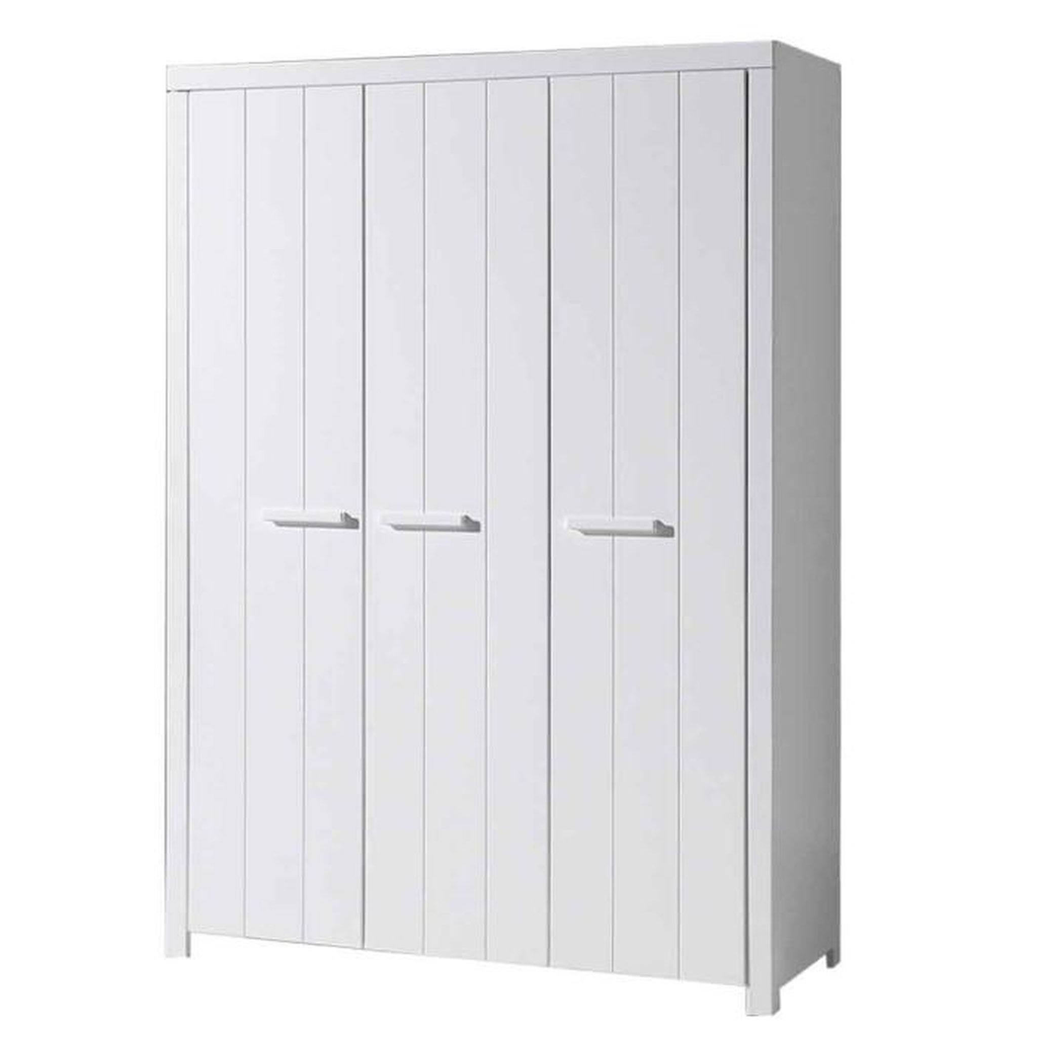 Voir la diapositive 4 : Paris Prix Pack - Lit Enfant, Chevet, Armoire & Bureau  Erik  Blanc