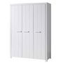 Voir la diapositive 4 : Paris Prix Pack - Lit Enfant, Chevet, Armoire & Bureau  Erik  Blanc