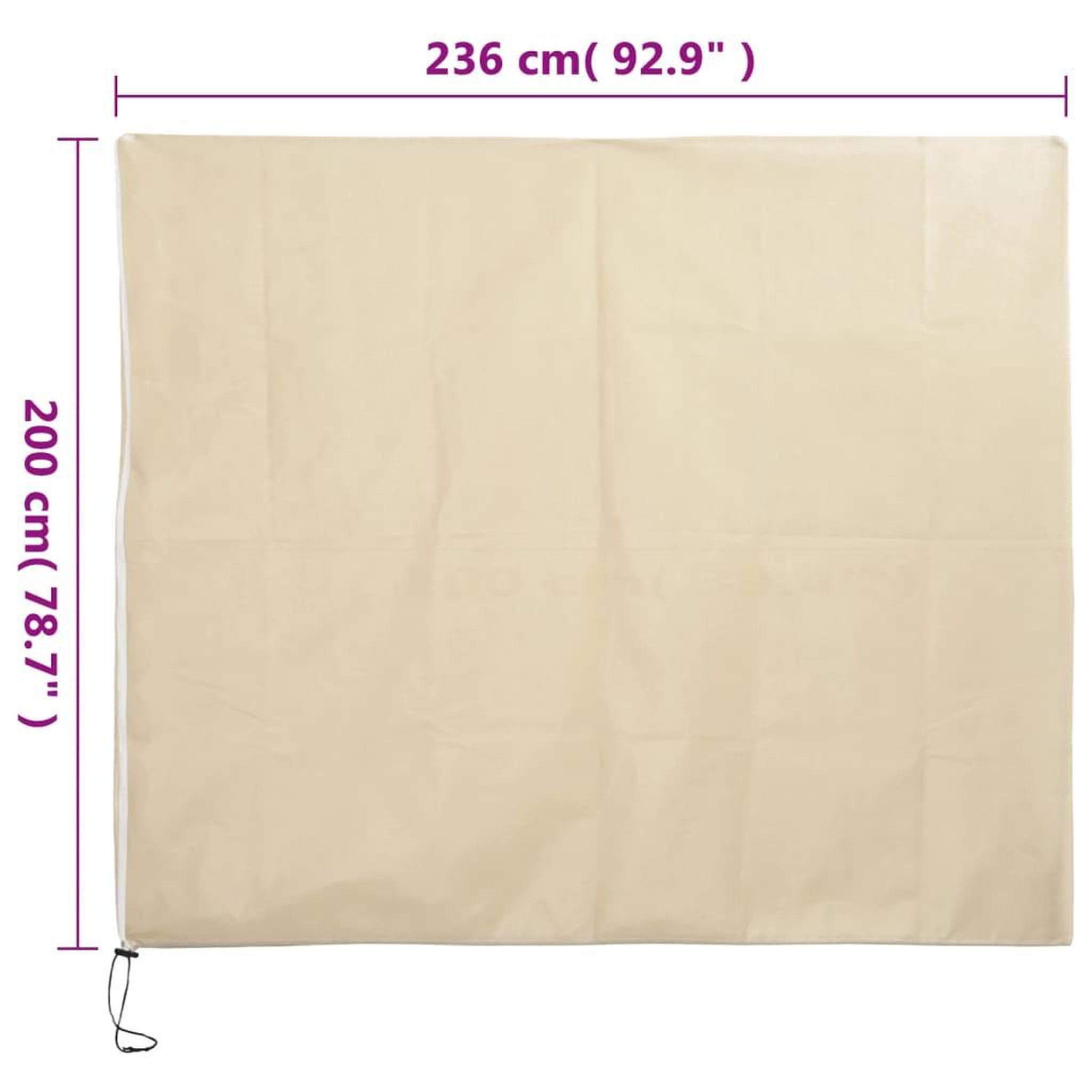 Voir la diapositive 6 : VIDAXL Housses de protection pour plantes avec fermeture eclair 2 pcs
