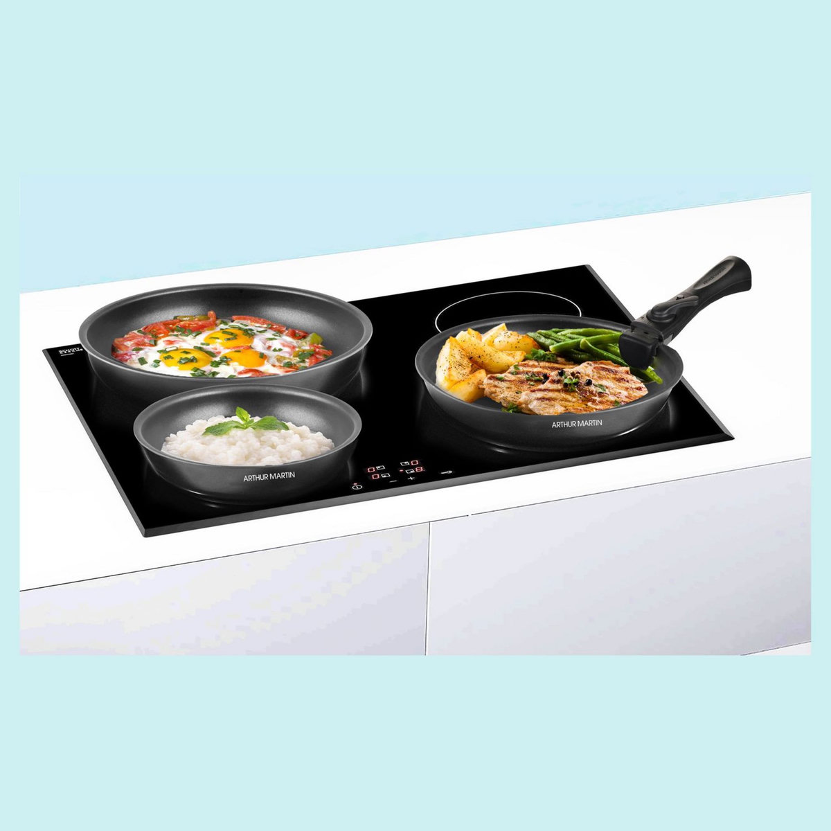 Arthur Martin Batterie de cuisine 10 pièces