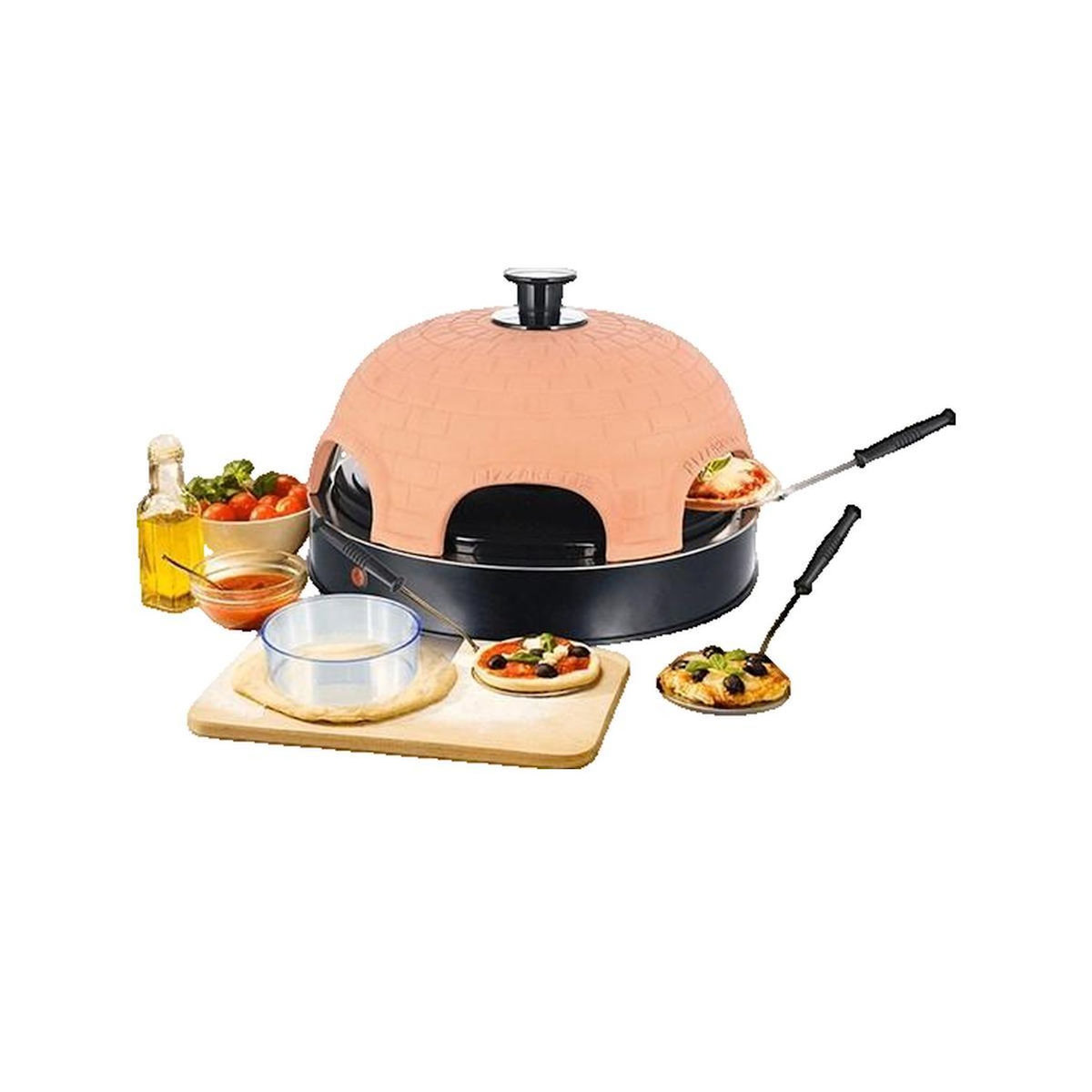 EMERIO Four à pizza Emerio PO-115984 avec capacité 6 mini-pizzas