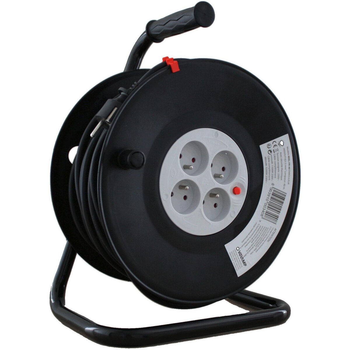 VELAMP Enrouleur de bricolage de 40m