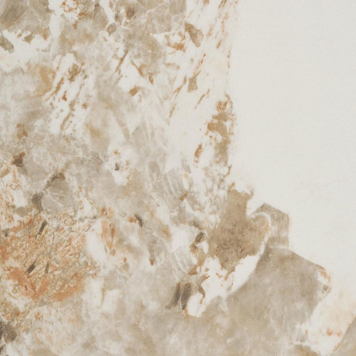 LISA DESIGN Lysa - table basse plateau effet marbre et pieds effets bois - 80 cm