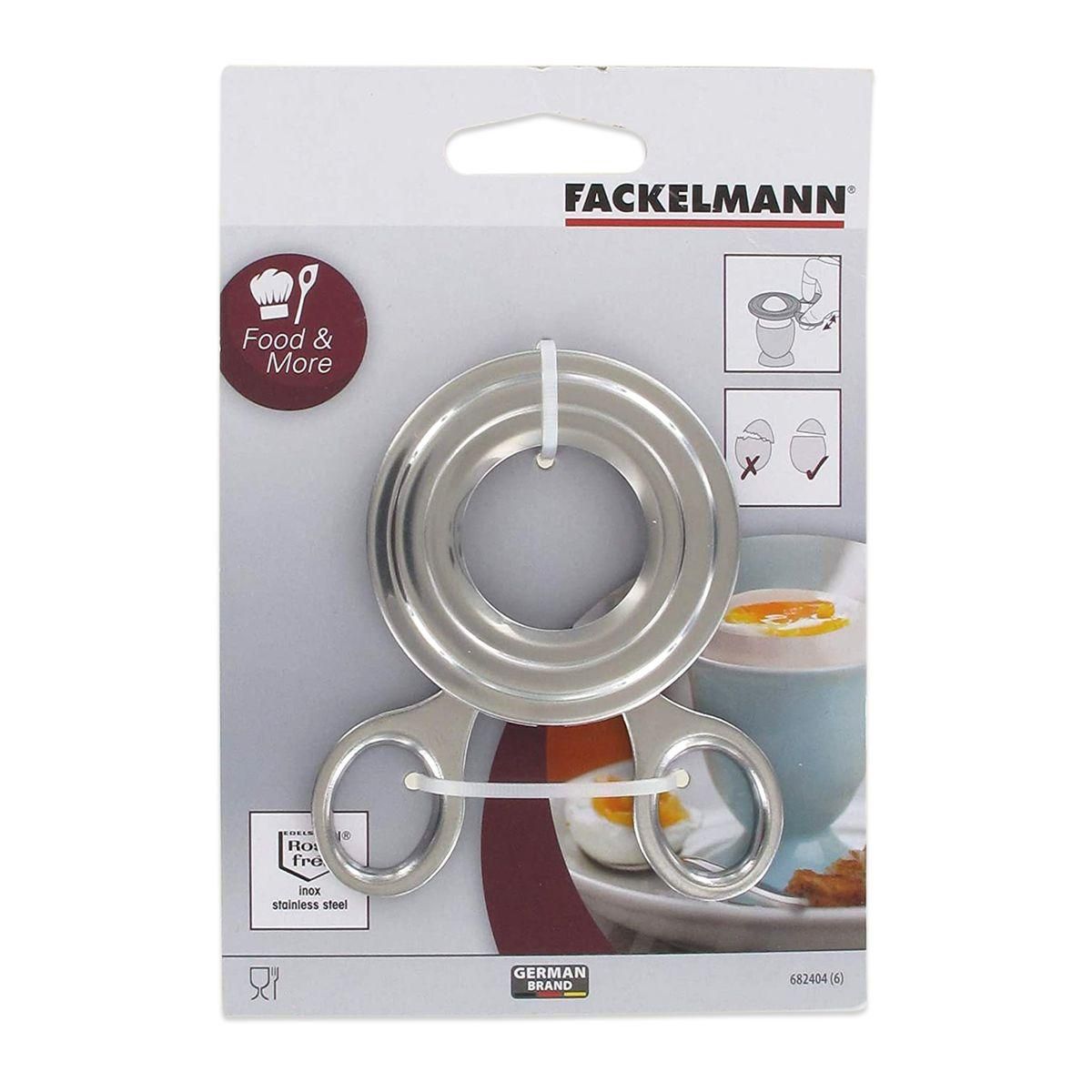 Fackelmann Coupe-œuf à la coque Inox Fackelmann