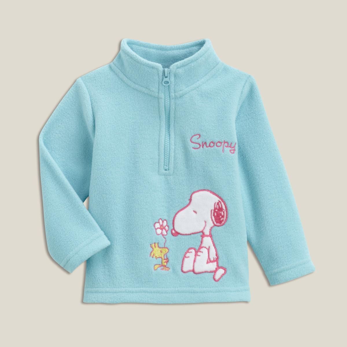 SNOOPY Sweat polaire bébé