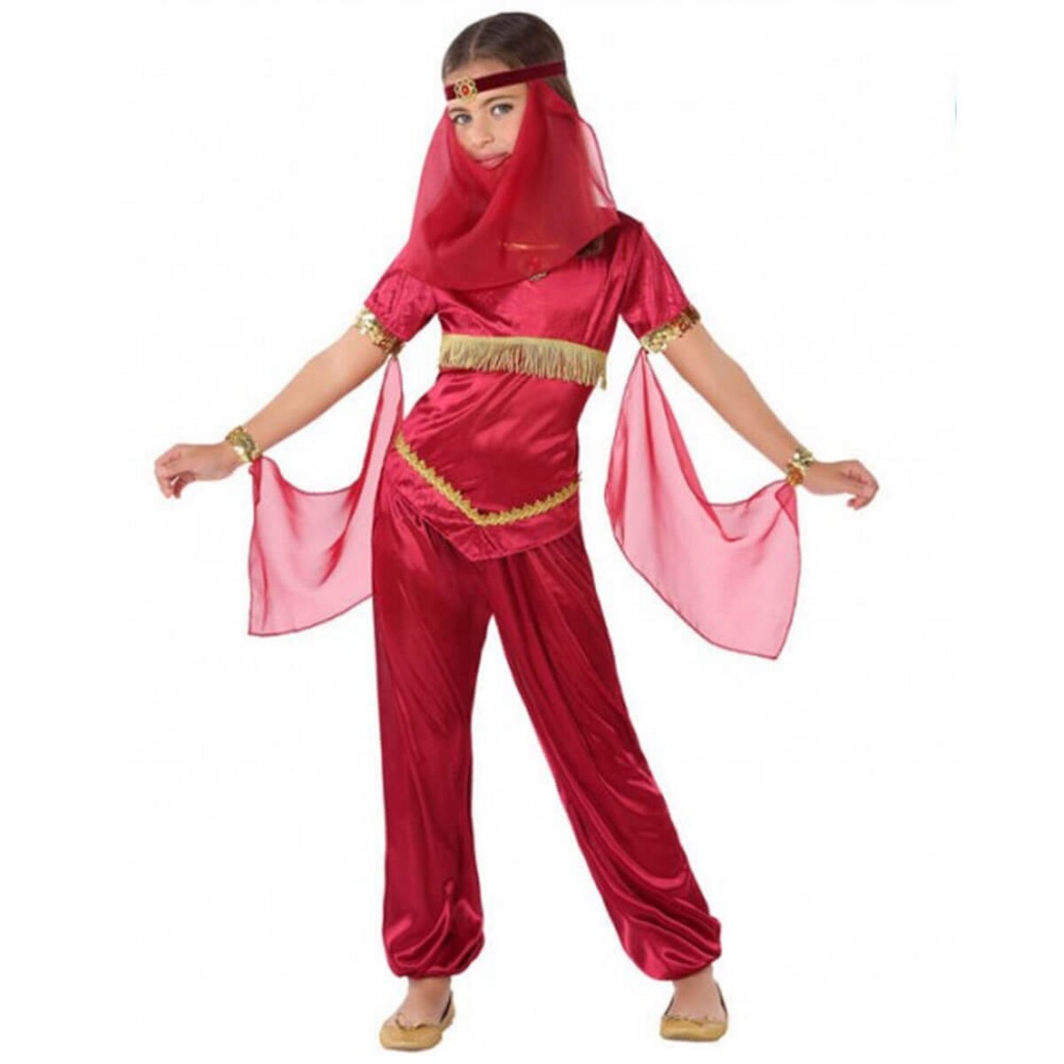 ATOSA Déguisement Princesse Arabe - Enfant : Taille 5/6 ans - 5/6