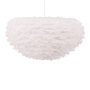 Voir la diapositive 1 : Paris Prix Lampe Suspension en plume  Nicola  75cm Blanc