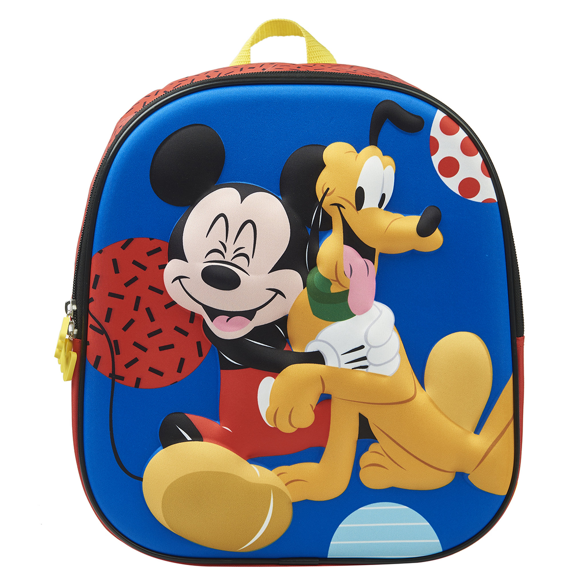 Voir la diapositive 1 : DISNEY Sac maternelle bleu 3D Mickey