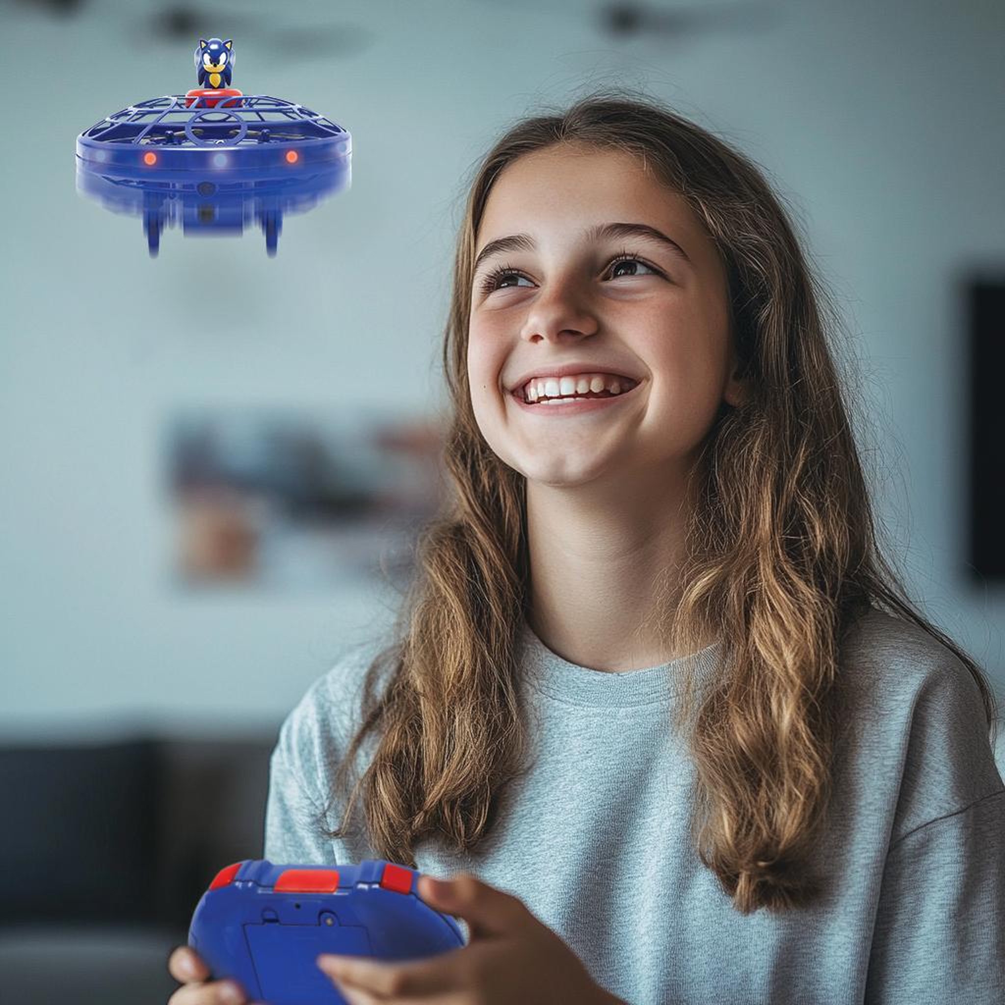 Voir la diapositive 5 : Lexibook RC Flying Sonic Volant Télécommandé