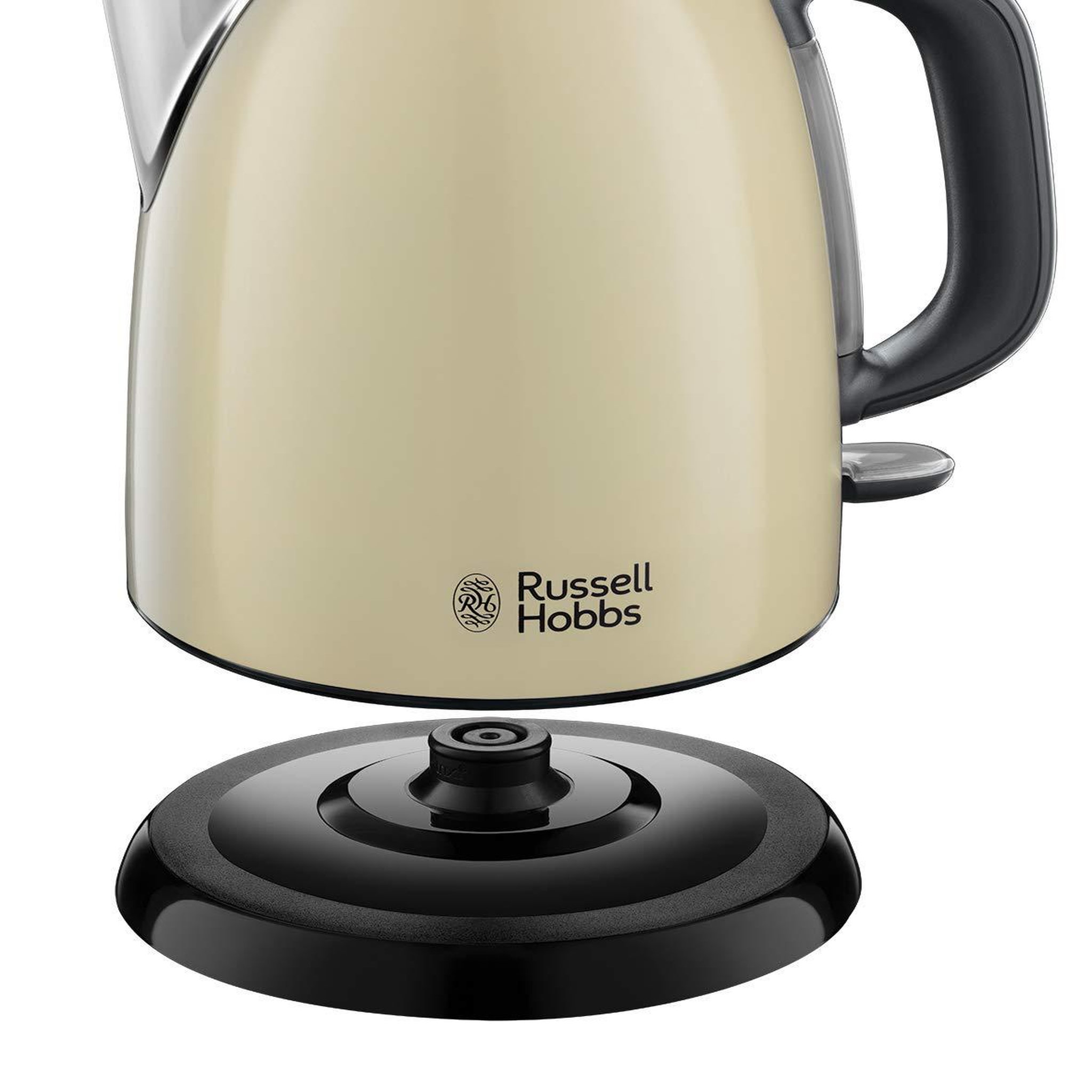 Voir la diapositive 2 : Russell Hobbs Bouilloire sans fil 1l 2400w crème - 24994-70