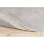 Voir la diapositive 5 : Paris Prix Tapis Déco Rond en Laine  Ulla  200cm Gris Clair