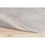 Voir la diapositive 5 : Paris Prix Tapis Déco Rond en Laine  Ulla  200cm Gris Clair