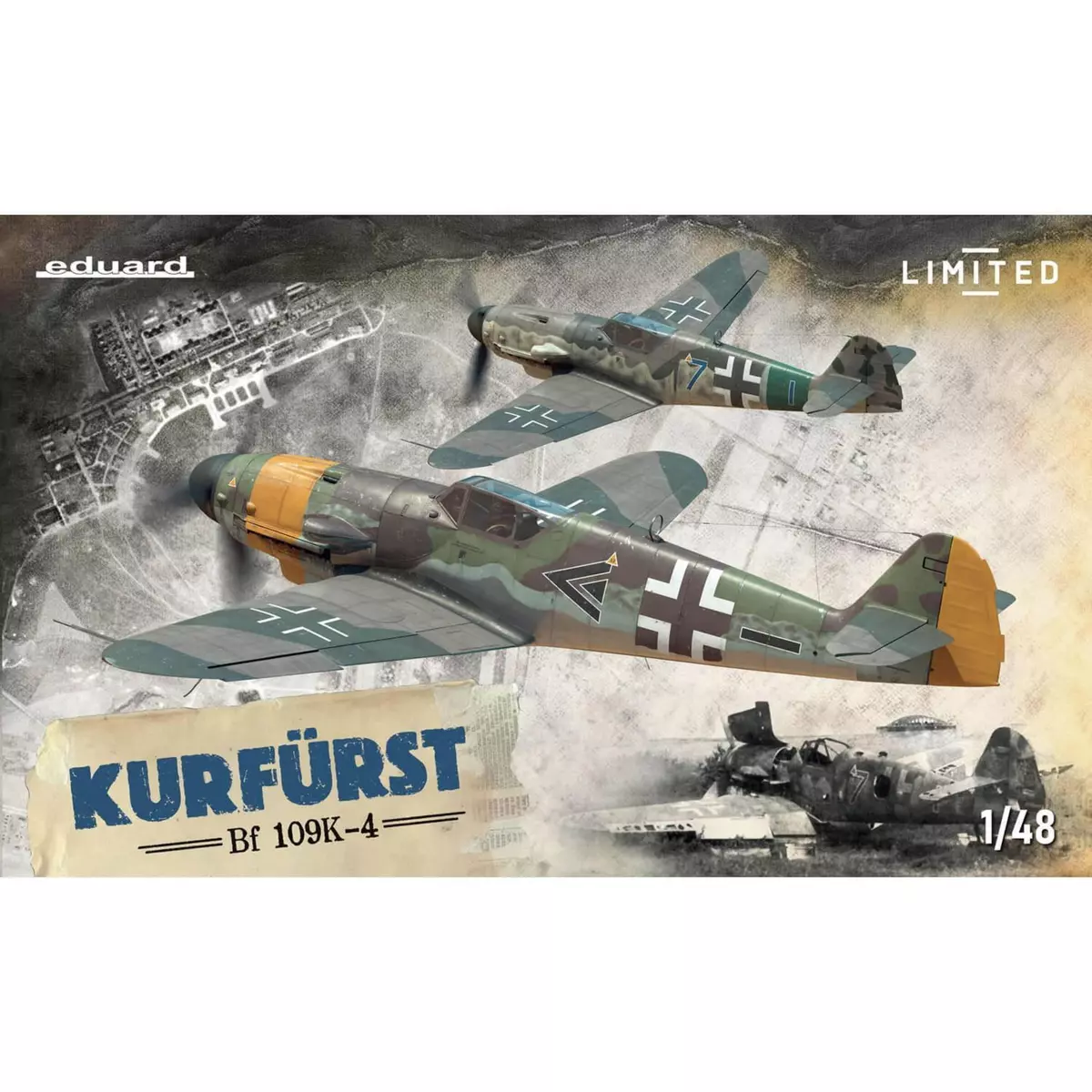 Eduard Maquette avion militaire : Kurfürst, édition limitée