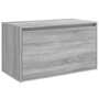 Voir la diapositive 2 : VIDAXL Banc d'entree 80x40x45 cm Sonoma gris Bois d'ingenierie