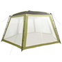 Voir la diapositive 1 : VIDAXL Tente de piscine Tissu 660x580x250 cm Vert