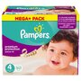 PAMPERS ACTIVE FIT Méga + Couches Standard T4 (7-18 kg) X82