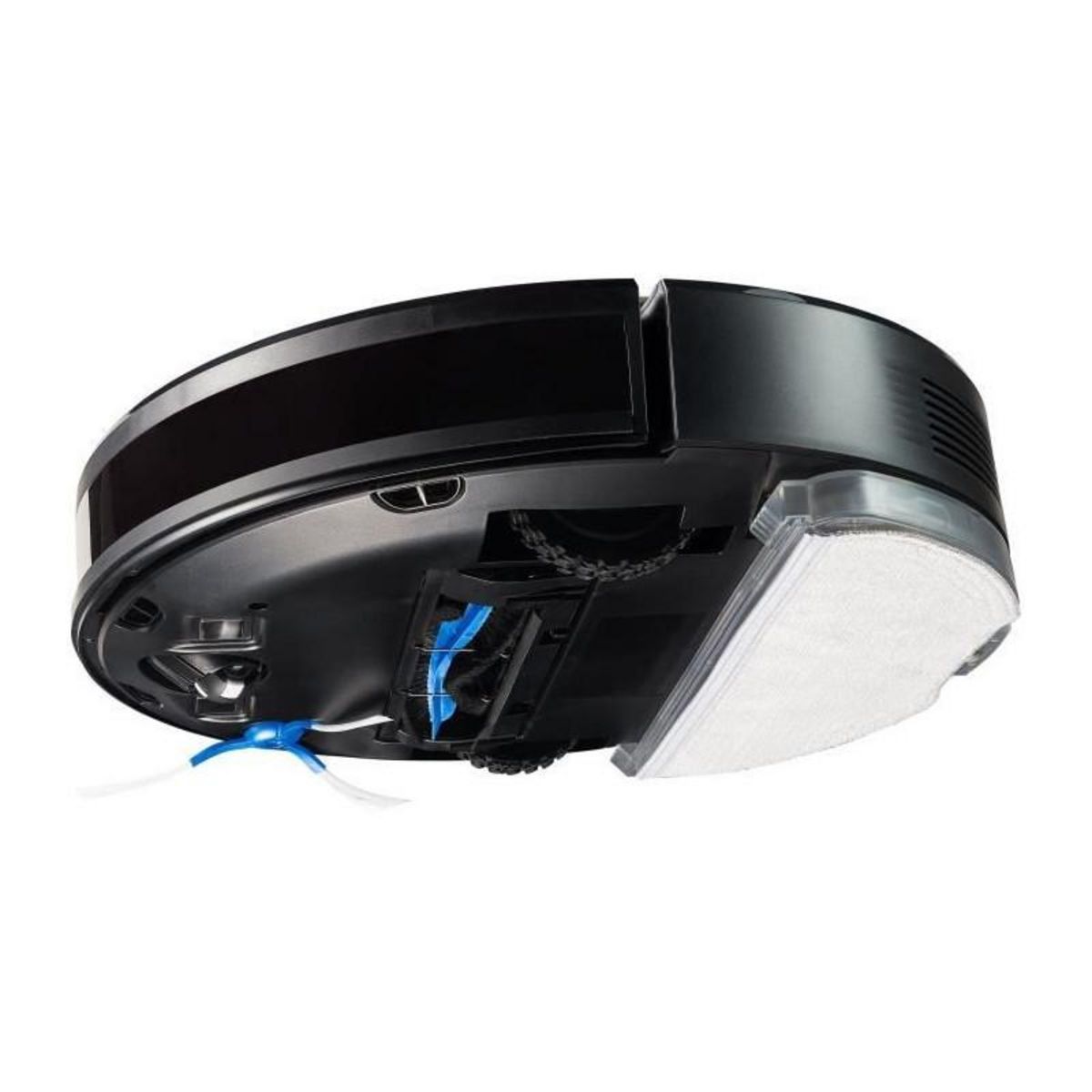 Medion MEDION X40 SW - Robot Aspirateur Laveur - 8000 Pa - 400 ml - Navigation Laser et Fonction Balayage