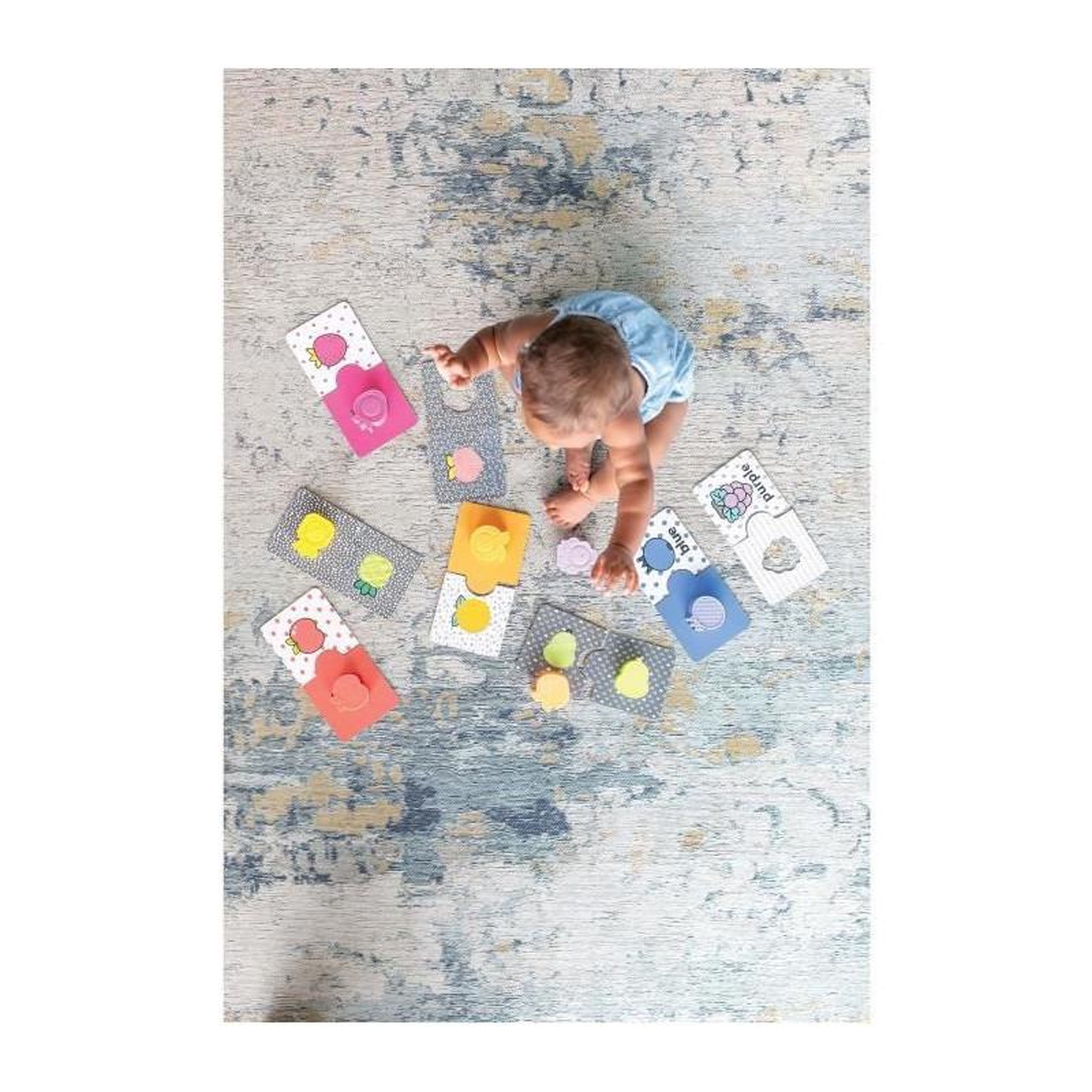 Voir la diapositive 4 : INFANTINO Puzzle sensoriel 24 pièces à formes – Puzzle éducatif enfant – Infantino – 315195