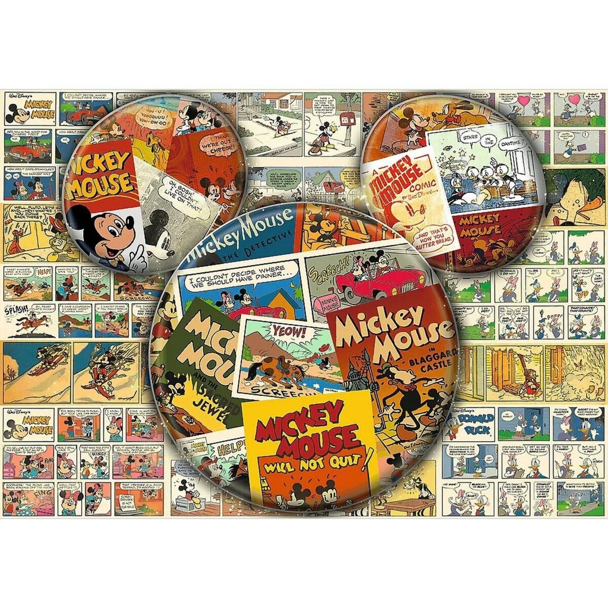 Trefl Puzzle 1000 pièces : Cartoon Mickey Mouse