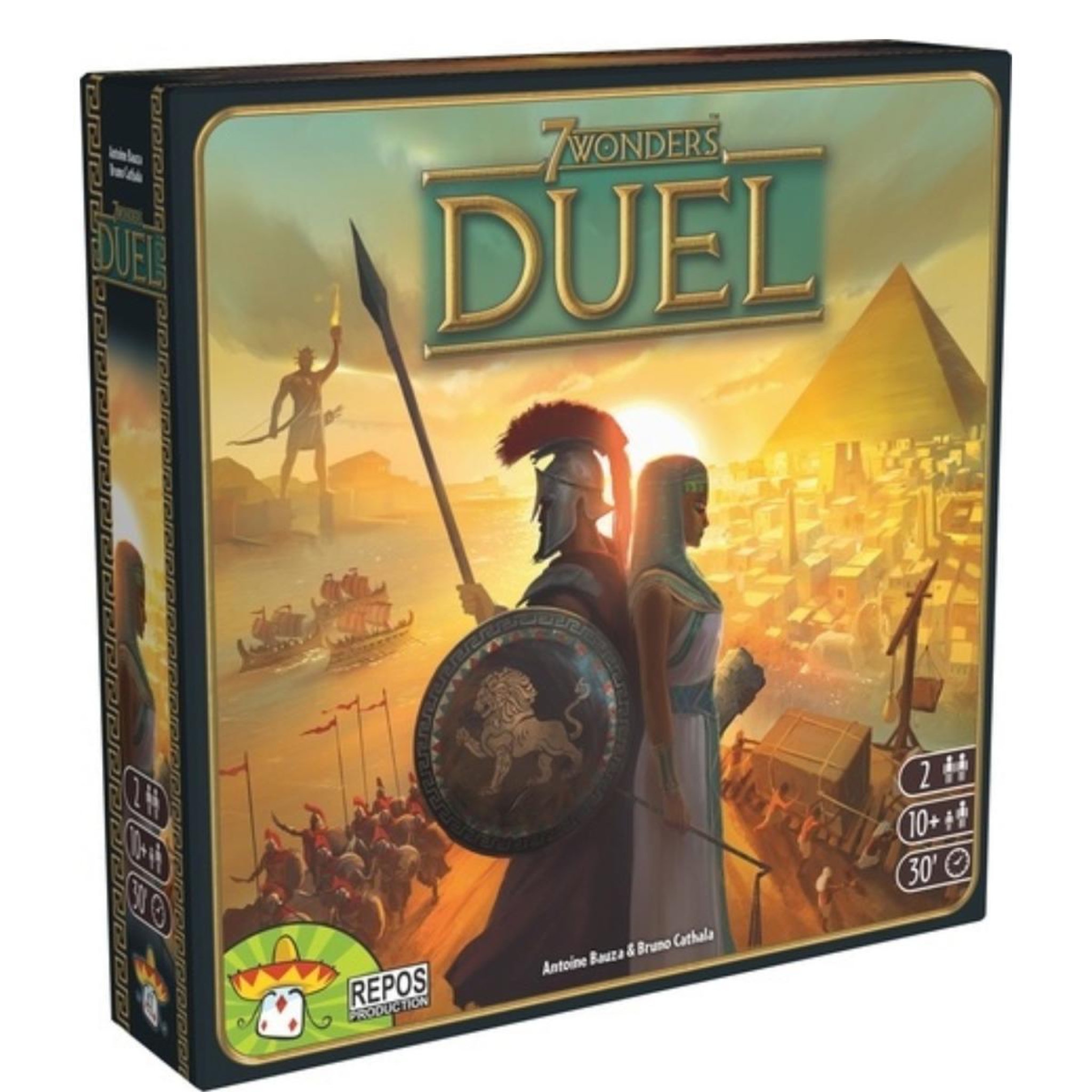 Asmodee 7 wonders Duel Jeu de civilisation