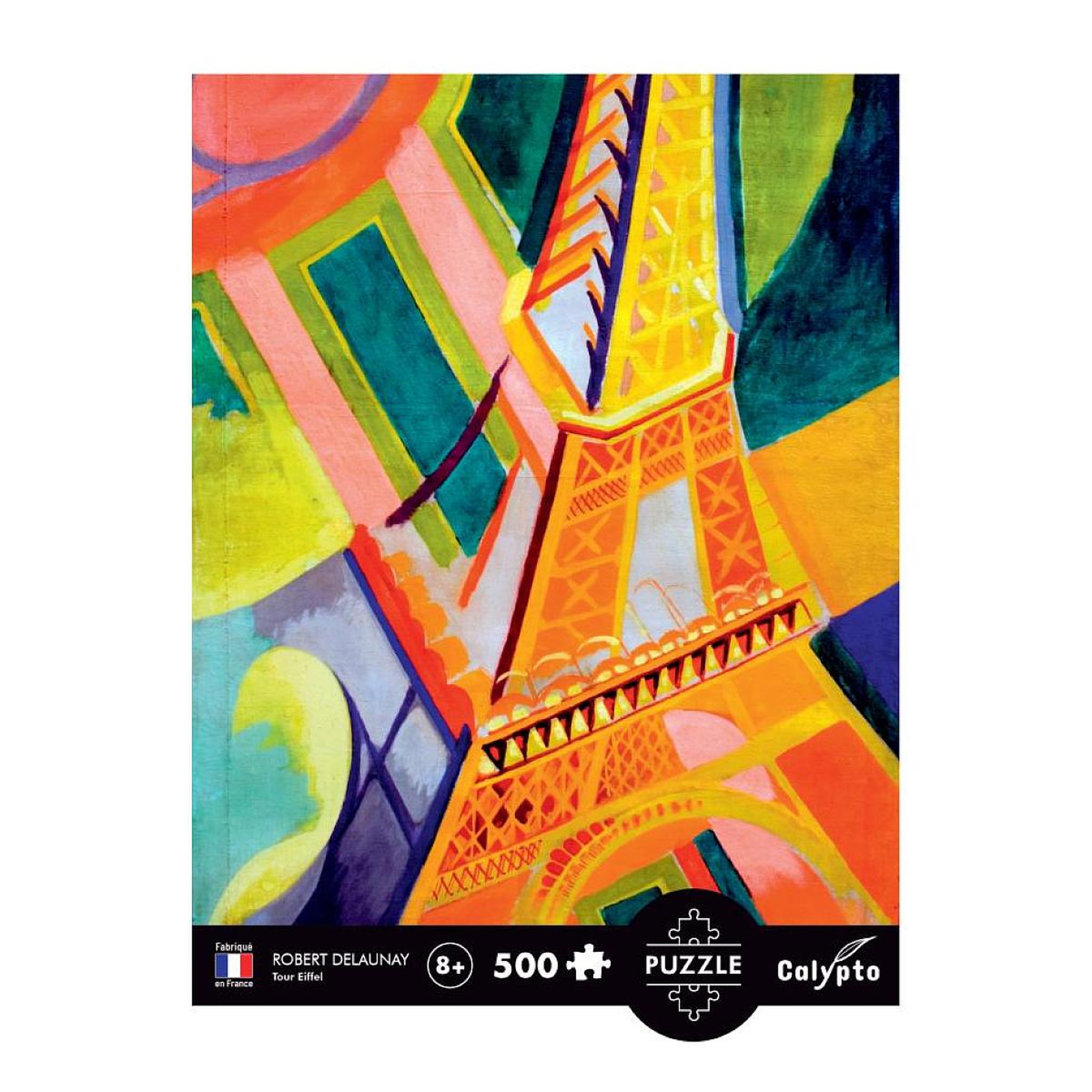 Sentosphere Puzzle 500 pieces - tour Eiffel - robert delaunay