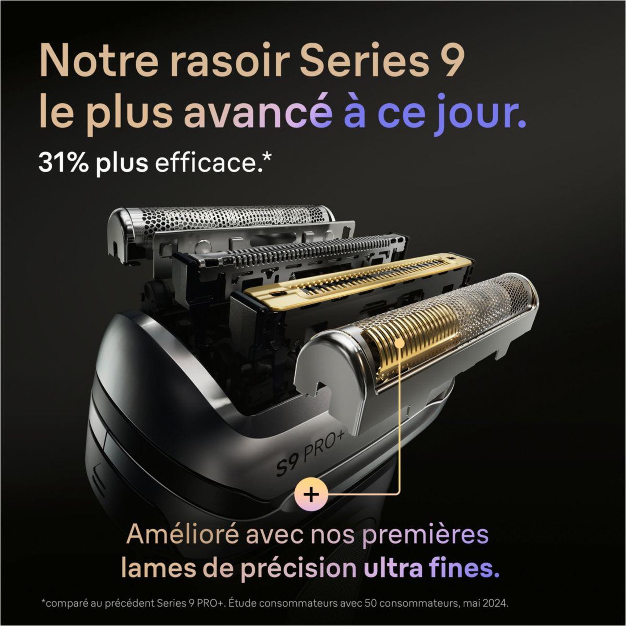 Voir la diapositive 5 : BRAUN Rasoir électrique series 9 9675cc clean&charge