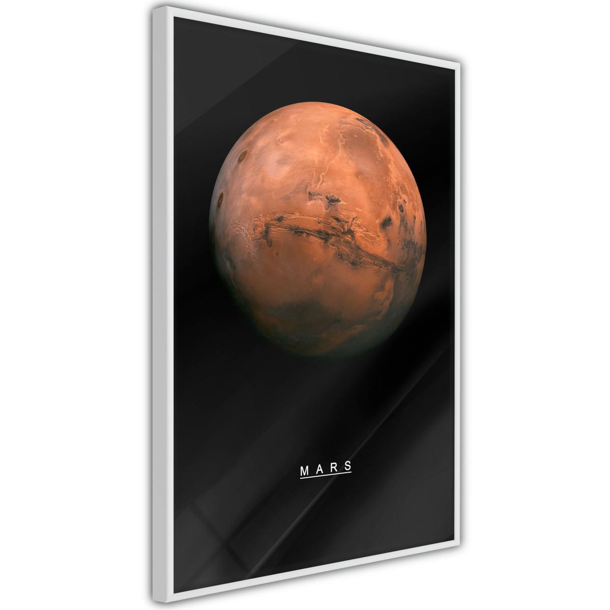 Paris Prix Affiche murale encadrée  the solar system mars