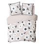 Voir la diapositive 4 : FUTURE HOME Parure de lit 2 personnes fleur en coton