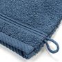 Voir la diapositive 2 : Paris Prix Lot de 2 Gants de Toilette  Tendresse  15x21cm Saphir