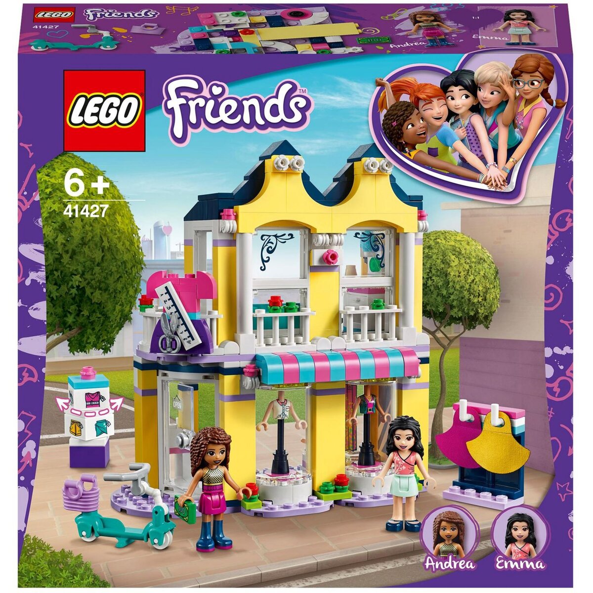 LEGO Friends 41427 - La boutique de mode d'Emma